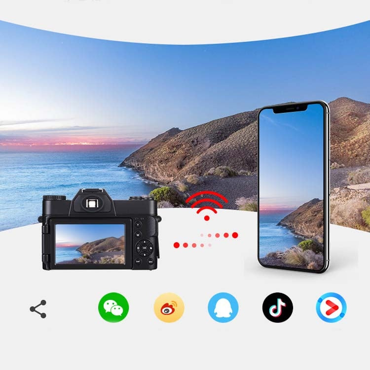 48 Million Pixels 3.0 inch Display HD Digital Camera, Support HDMI / WIFI / TF Card, CDR9 48 Million Pixels 3.0 inch Display HD Digital Camera, Support HDMI / WIFI / TF Card, CDR9